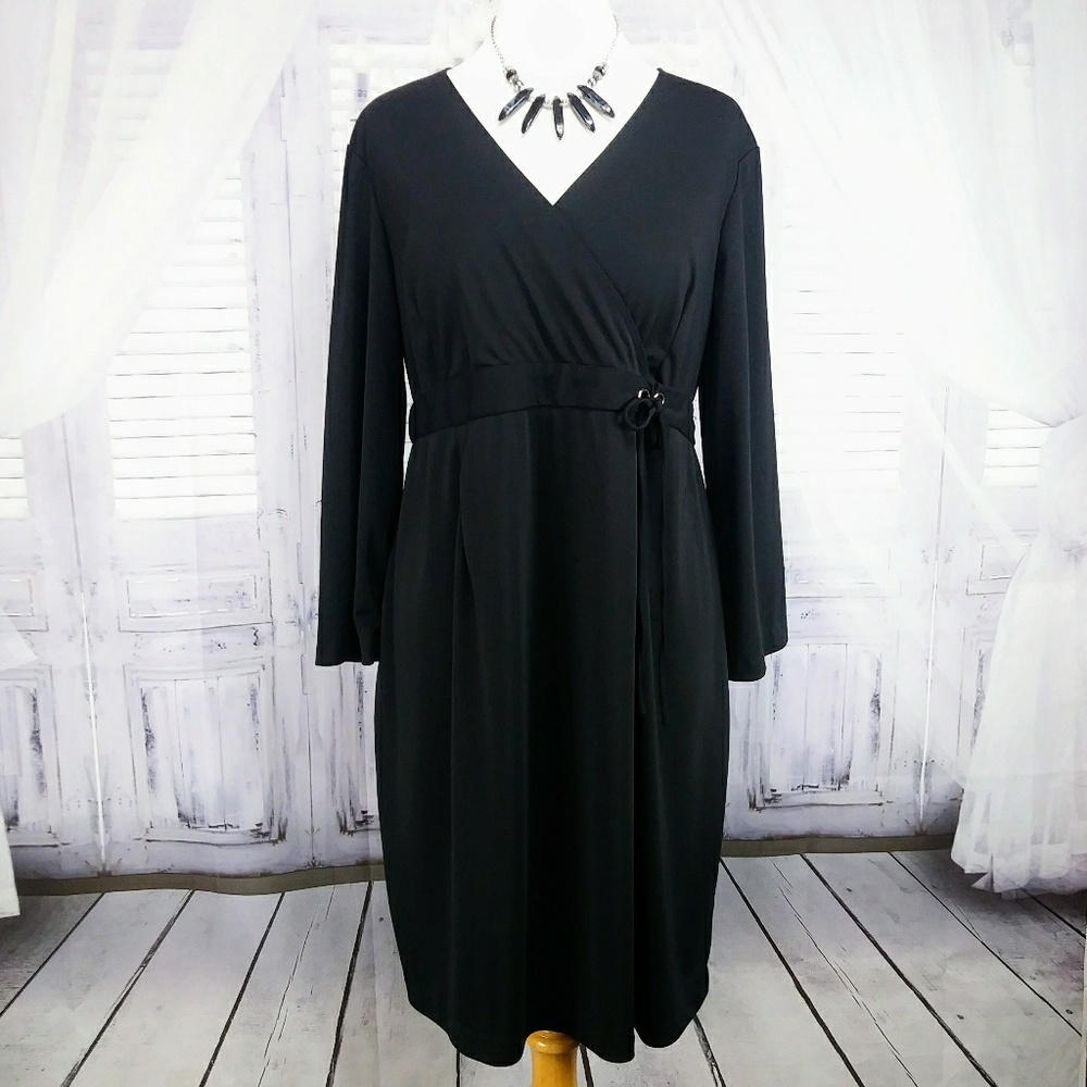 Black Maternity Dress by Motherhood Maternity